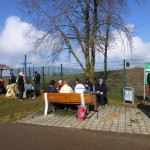 Rast beim Igginger Wasserturm