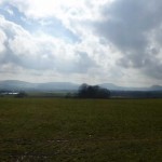 Blick vom Hohenstaufen bis zum Scheuelberg