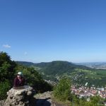 Blick vom Lärmfelsen (Rosenstein)